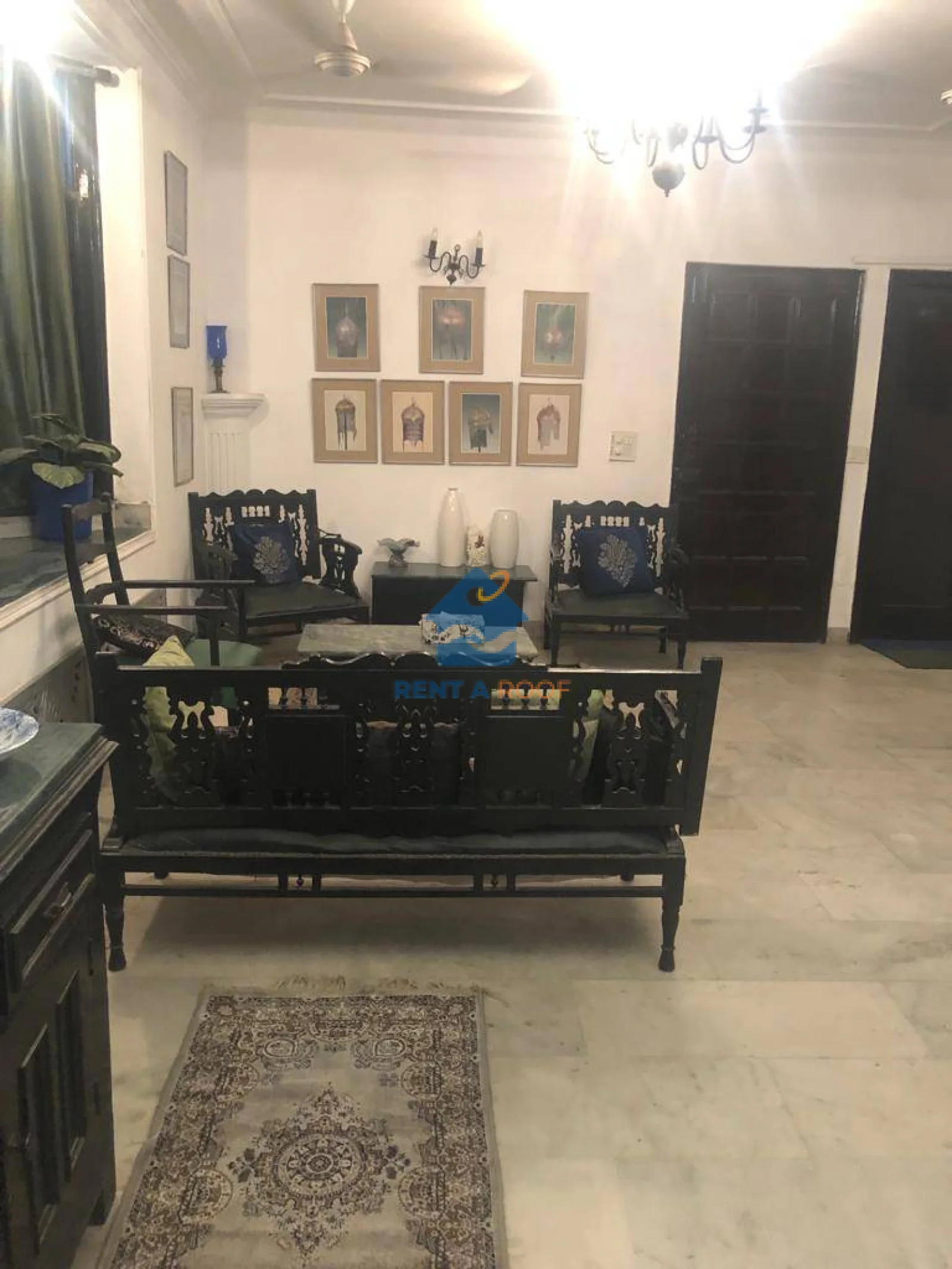 3 BHK on First + Second Floor for Rent in Hauz Khas Enclave
