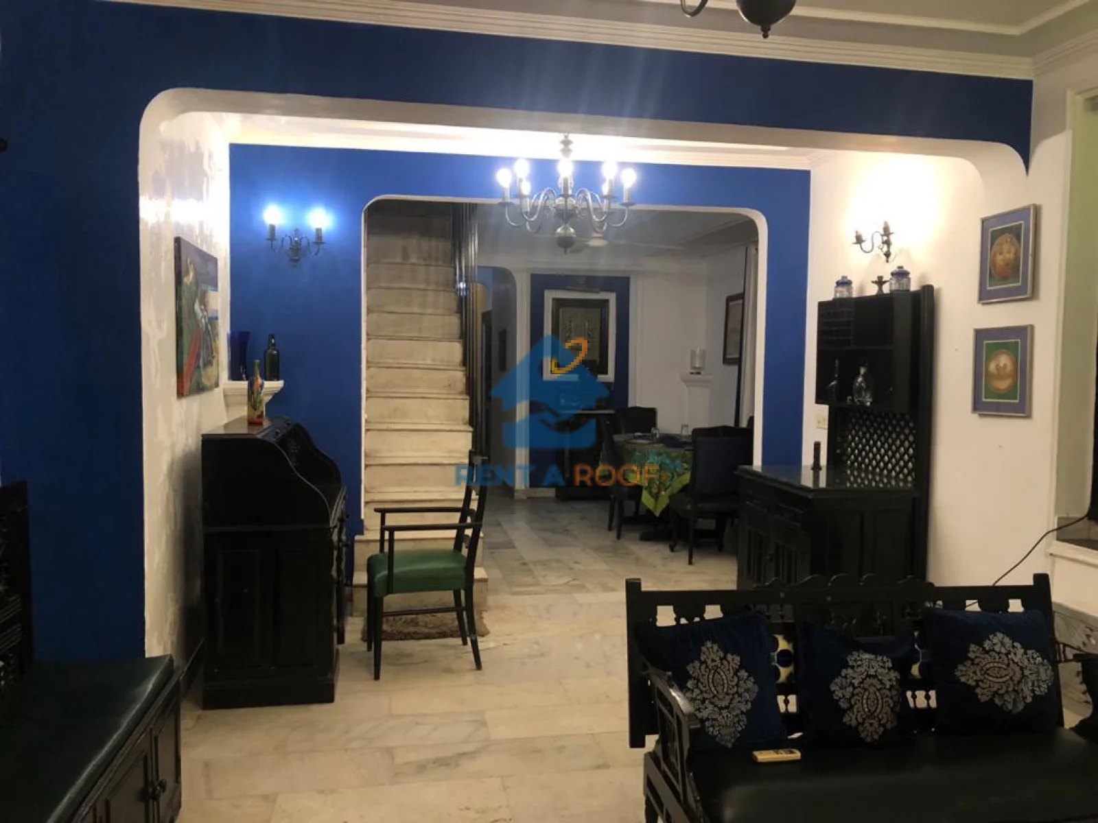 3 BHK on First + Second Floor for Rent in Hauz Khas Enclave