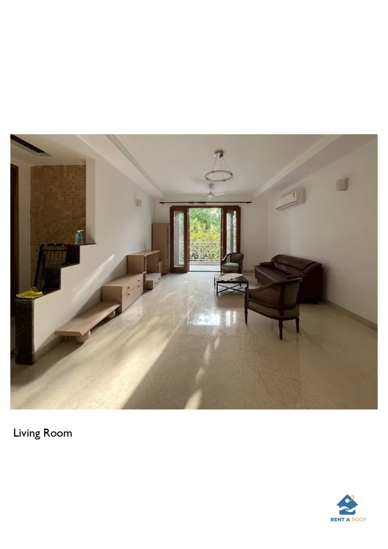 3 BHK on Second Floor for Rent in Vasant Vihar
