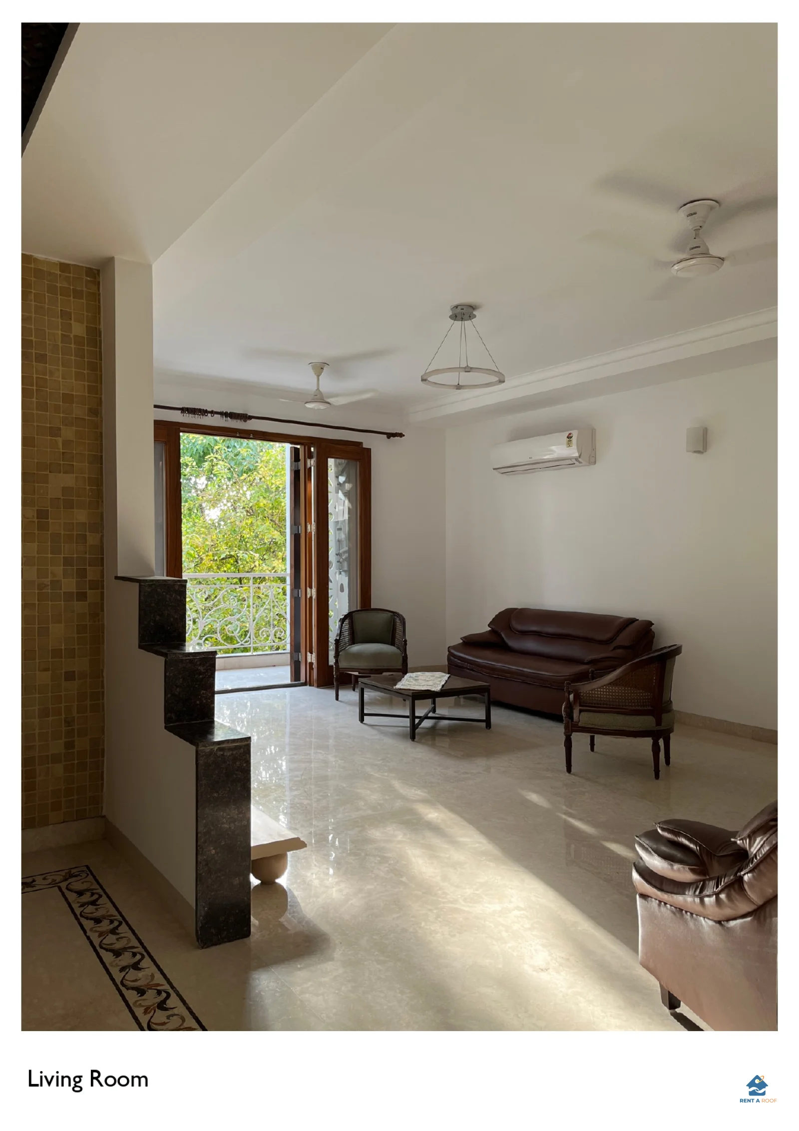 3 BHK on Second Floor for Rent in Vasant Vihar