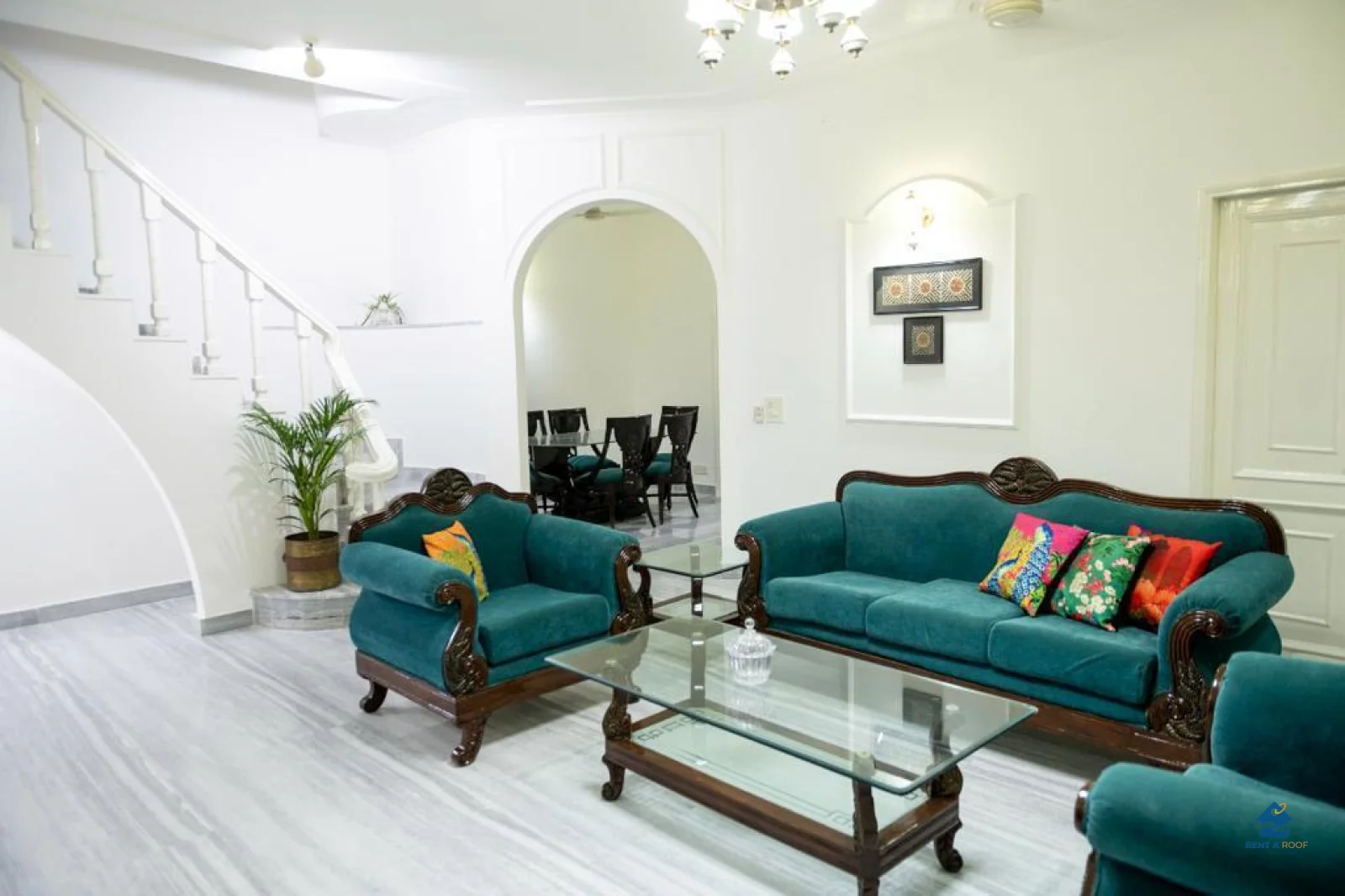 3 BHK on First + Second Floor for Rent in Anand Niketan