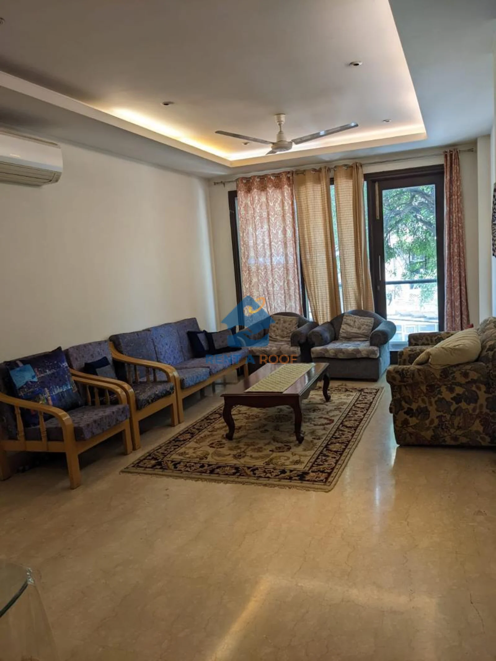 3 BHK on First Floor for Rent in Kalkaji