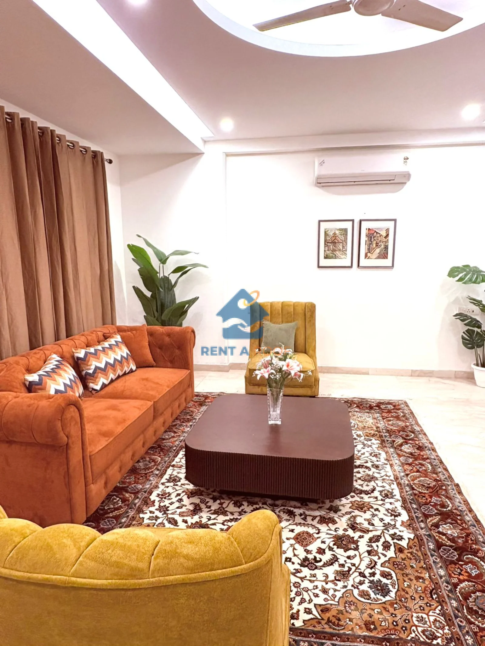 2 BHK on First Floor for Rent in Greater Kailash 1