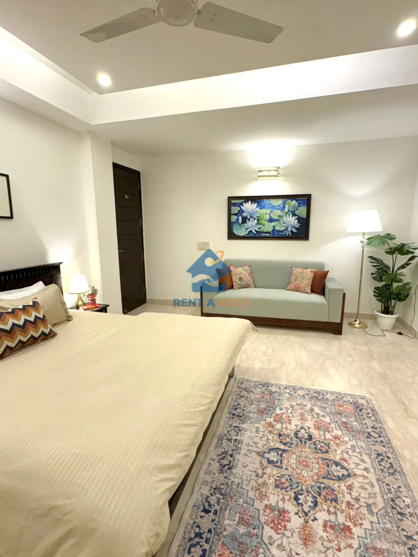 2 BHK on First Floor for Rent in Greater Kailash 1