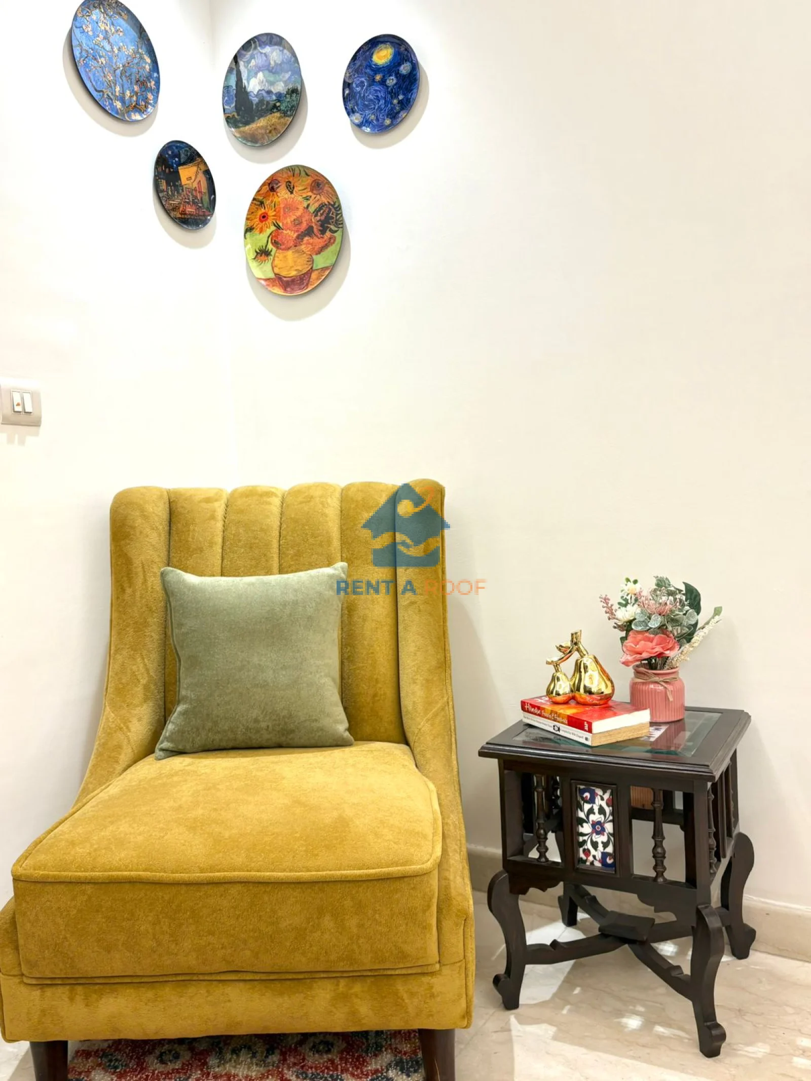 2 BHK on First Floor for Rent in Greater Kailash 1