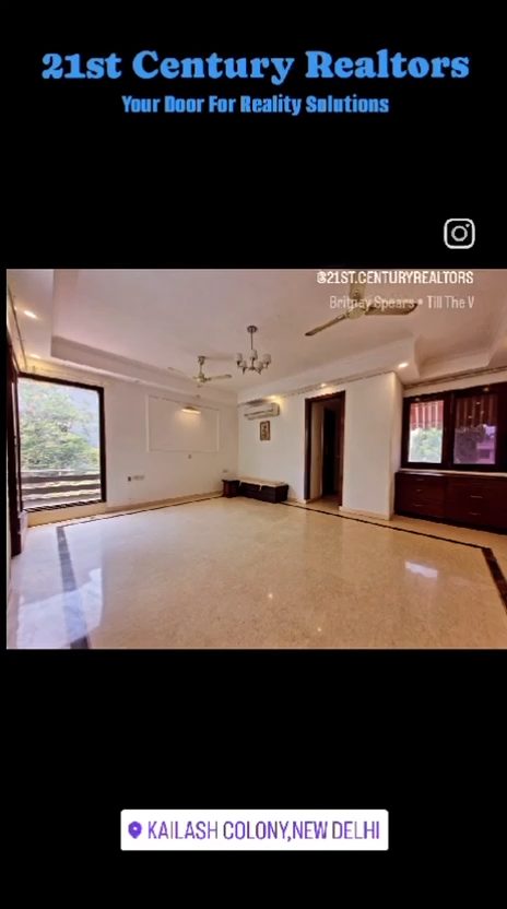 4 BHK on Second Floor for Rent in Kailash Colony